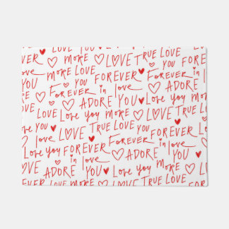 Paillasson Dactylographie Amour