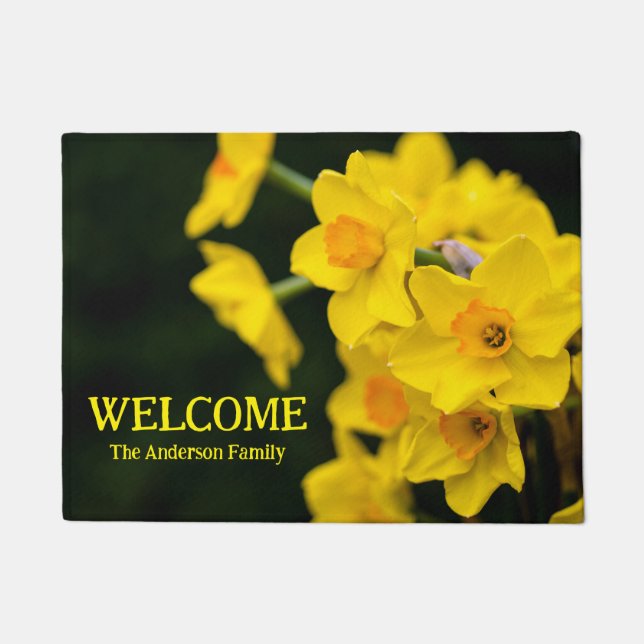 Paillasson Daffodiques Porte Mat (Devant)