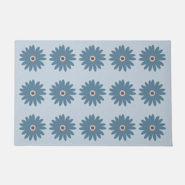 Paillasson Daisy Bleue (Devant)
