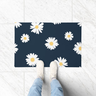 Paillasson Daisy On Blue Motif