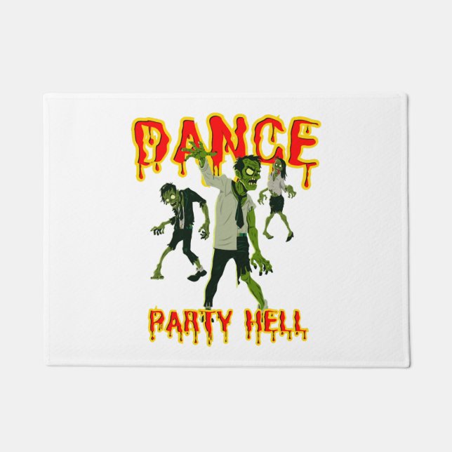 Paillasson Dance Party Hell Dance Halloween (Devant)