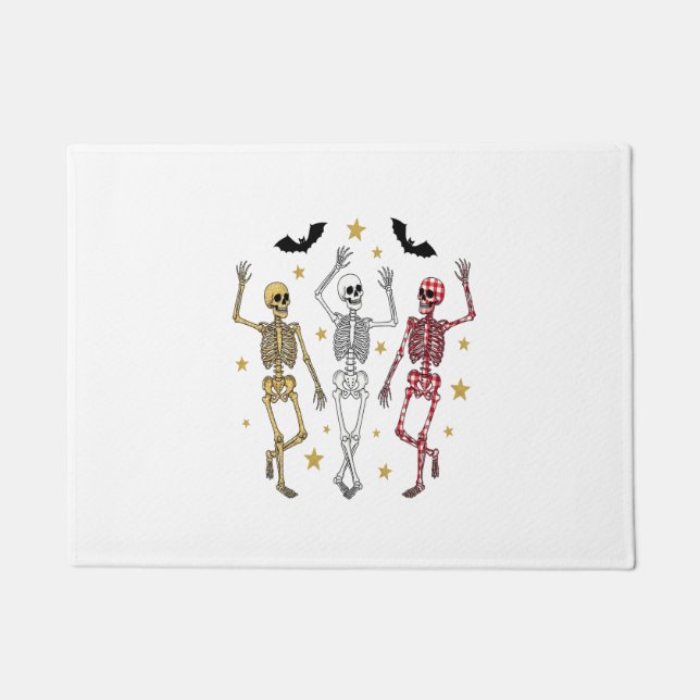 Paillasson Dancing Skeleton Halloween (Devant)