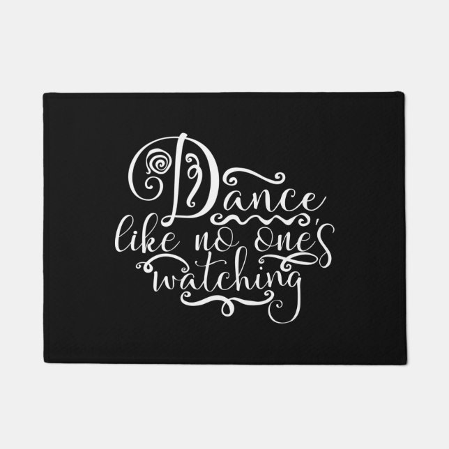 Paillasson Danse comme personne ne regarde les ours dansants (Devant)