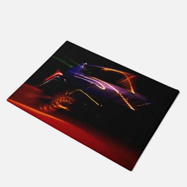 Paillasson danse de voiture violette (Incliné)