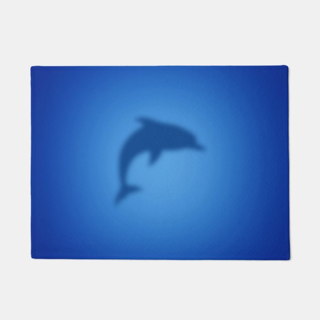 Paillasson Dauphin bleu (Devant)