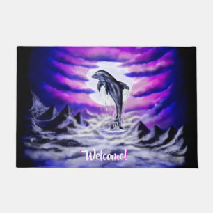 Paillasson Dauphin clair de lune