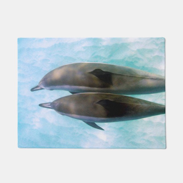 Paillasson Dauphins de fileur | Oahu Hawaï (Devant)