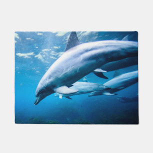 Paillasson Dauphins sous-marins