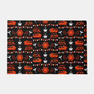 Paillasson Décor camping Caravan