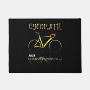 Paillasson Définition Drôle amusant Cadeau addict cycliste