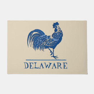 Paillasson Delaware Blue Hen, ajouter le texte Doormat