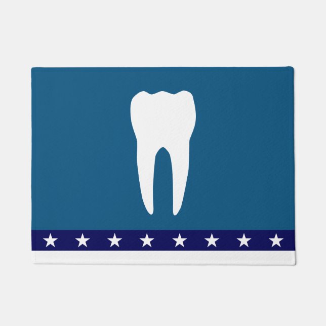 Paillasson Dentistère étoile porte rayée (Devant)
