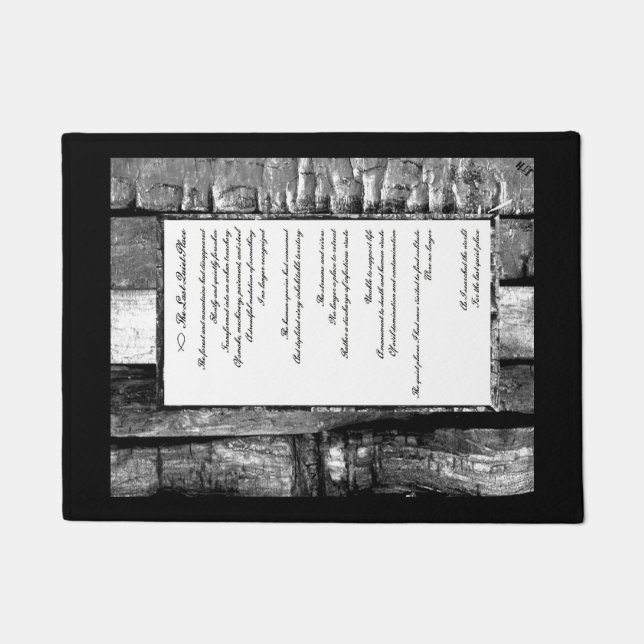 Paillasson Dernier endroit calme (Devant)