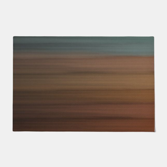 Paillasson Désert Peint Sud-Ouest Faux Wood (Devant)