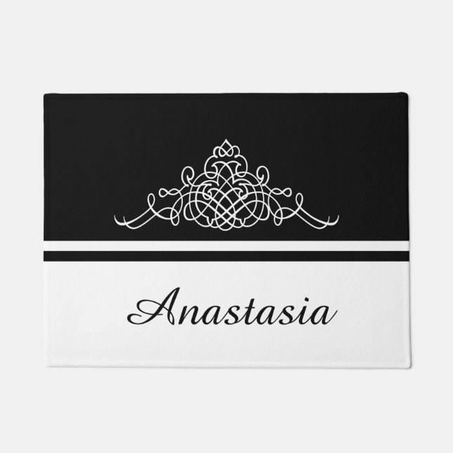 Paillasson Design floral élégant (Devant)