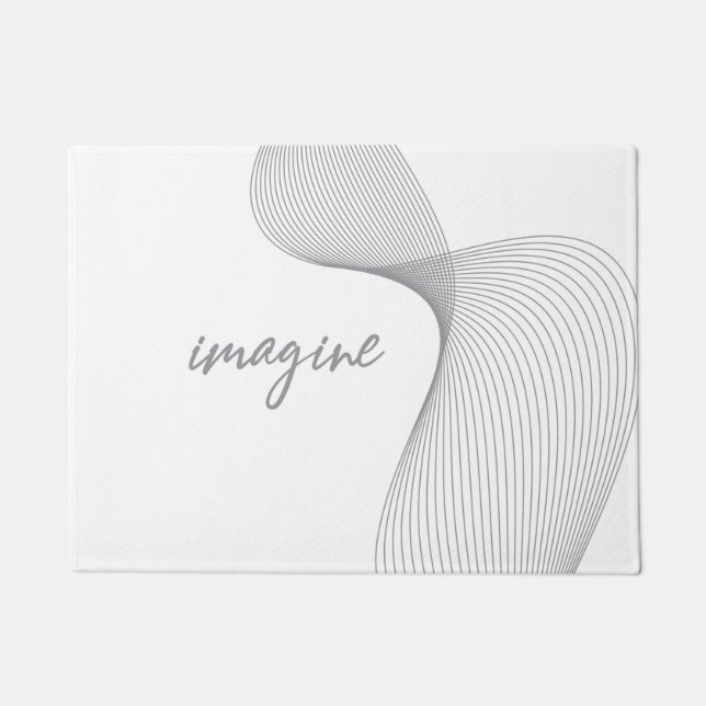 Paillasson Design graphique moderne, simple et élégant d'Imag (Devant)