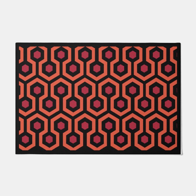 Paillasson Design tendance Home Mat, Spécial Red Doormat (Devant)