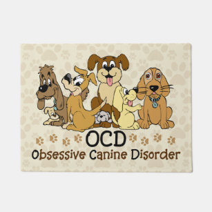 Paillasson Désordre canin obsédant d'OCD