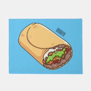 Paillasson dessin animé de Burrito