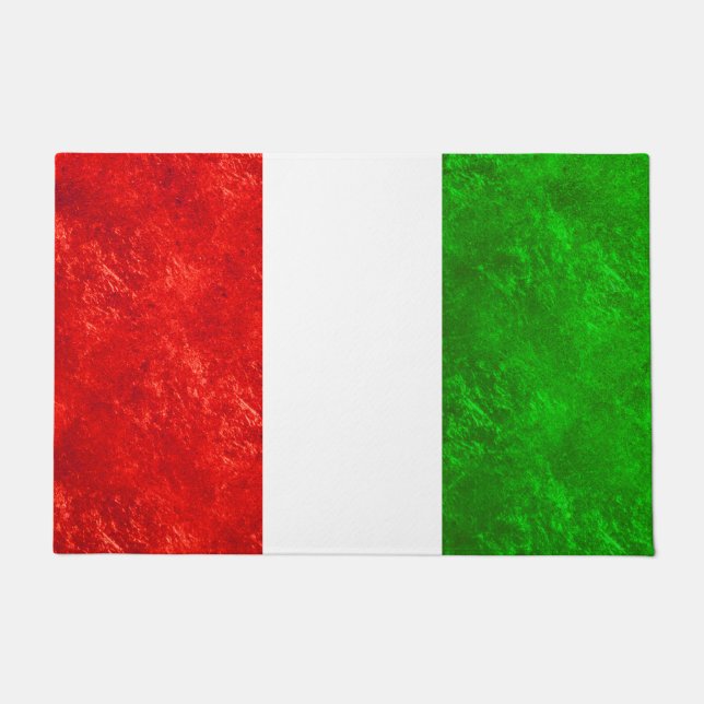 Paillasson Dessin du drapeau italien (Devant)