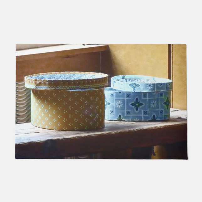 Paillasson Deux Boîtes Casquettes (Devant)