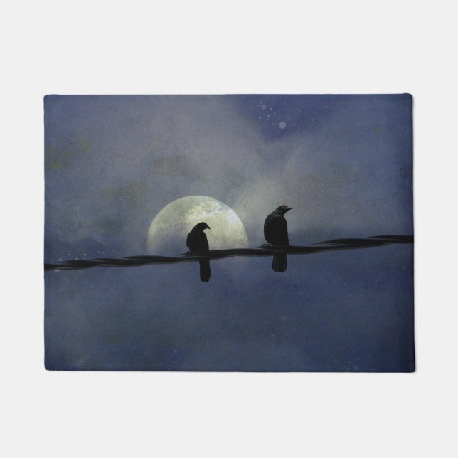 Paillasson Deux corbeaux célestes (Devant)