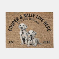 Deux Dalmatiens Portable Amoureux des chiens perso