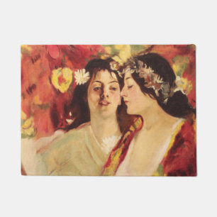 Paillasson Deux muses du printemps (par Stefan Luchian)