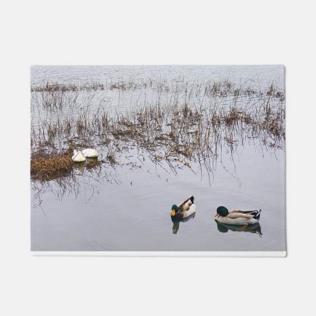 Paillasson Deux paires de canards (Devant)
