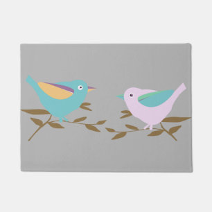 Paillasson Deux petits oiseaux