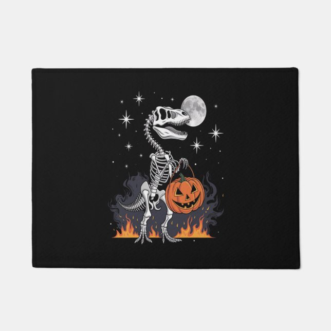 Paillasson Dinosaure Halloween Spooky Saurus (Devant)
