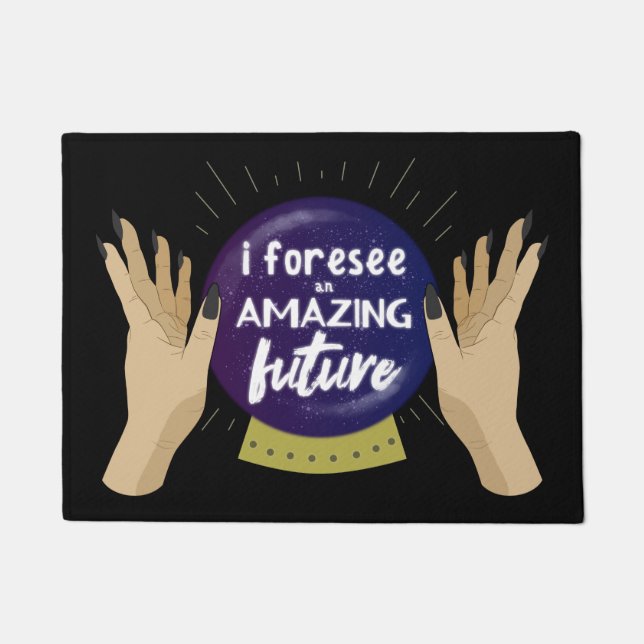 Paillasson Diseur de bonne aventure, psychique, magique (Devant)