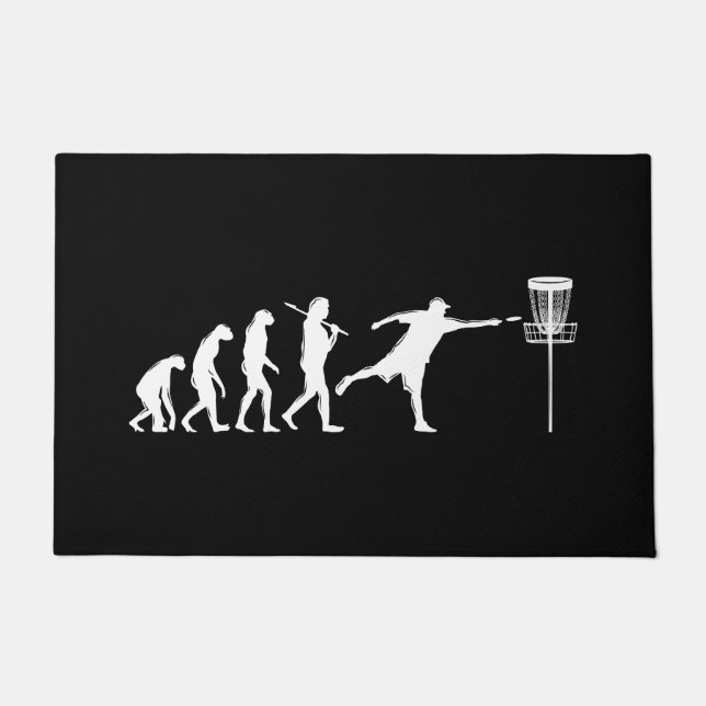 Paillasson Disk Golf Evolution Disk Golf Cadeaux (Devant)