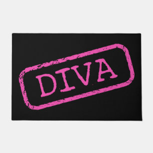 Paillasson "DIVA estampé et approuvé"