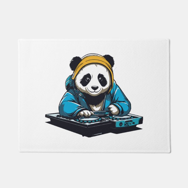 Paillasson DJ Kawaii Panda (Devant)