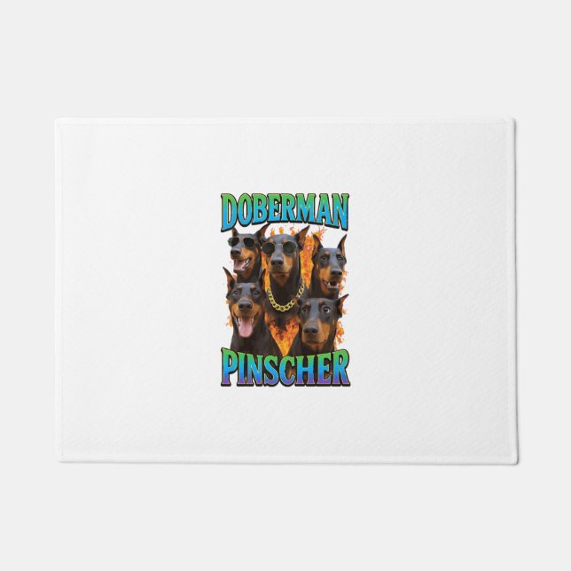 Paillasson Doberman Pinscher  (Devant)