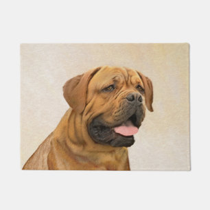Paillasson Dogue de Bordeaux Peinture - Cute Original Chien A