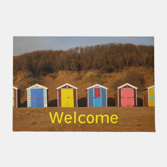 Paillasson Doormat de cases de plage (Devant)