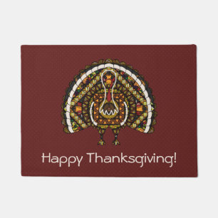 Paillasson Doormat de la Turquie d'automne