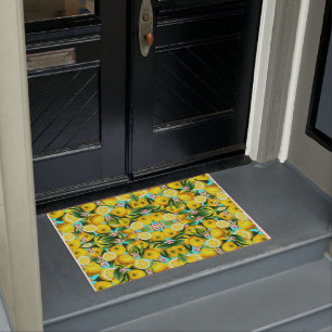 PAILLASSON DOORMAT DE LÉMONS TROPICALES