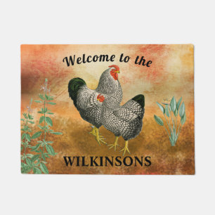 Paillasson Doormat de poulets d'élevage
