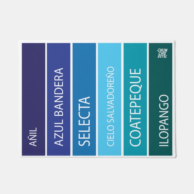 Paillasson DoorMat KitchenMat, Alfombra El Salvador (Devant)