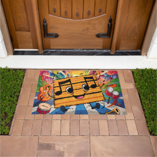 Paillasson Doormat Music Amusement