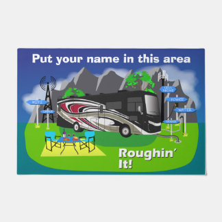 Paillasson Doormat Red Thor Palazzo Classe A RV Roughin' It