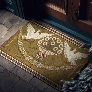 Paillasson Doses d'or Art Déco par Walter Crane