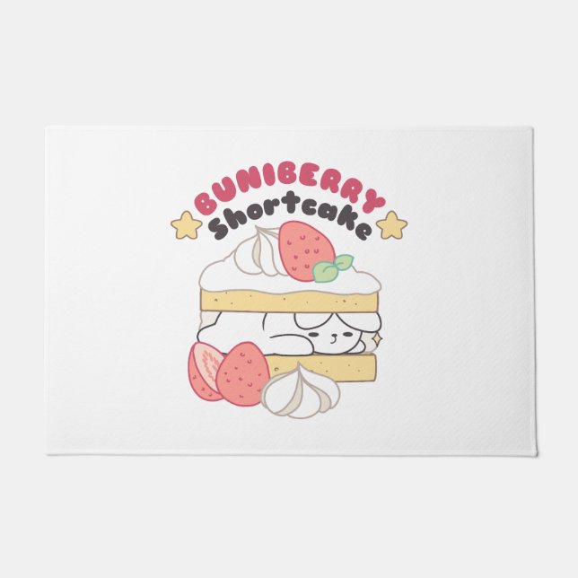Paillasson Doux Snuggets : Buniberry Shortcake Delight (Devant)