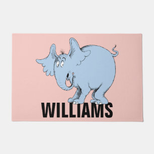 Paillasson Dr. Seuss   Horton entend un qui!