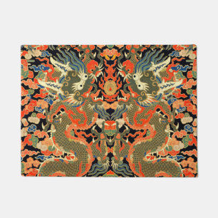 Paillasson Dragon asiatique chinois Art coloré