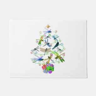 Paillasson Dragonfly Christmas Tree Xmas
