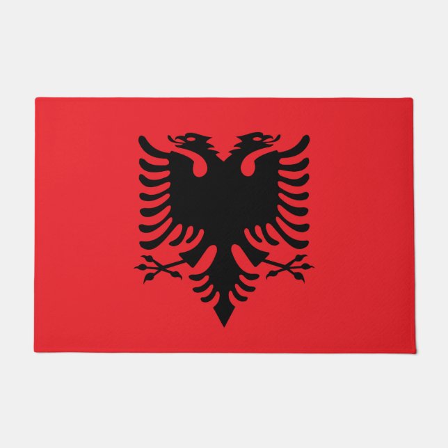 Paillasson Drapeau albanais (Devant)